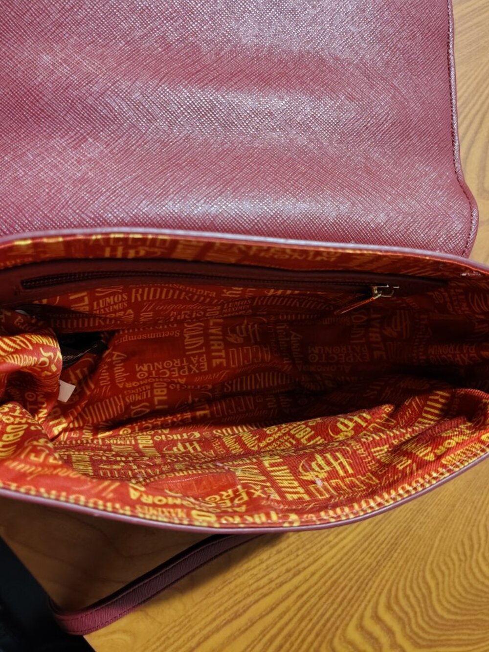 Loungefly Harry Potter Hermione Granger Wand Crossbody Bag - Picture 10 of 13